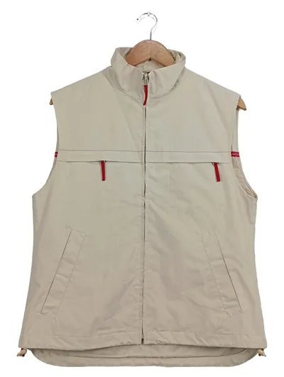 Street One Damen Weste Beige Gr. L Leichte Übergangsweste Outdoor Freizeit