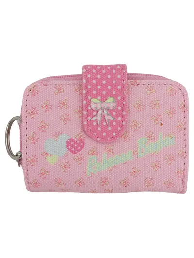 Rebecca Bonbon Rosa Geldbörse Schlüsseletui Damen Polyester Charmant
