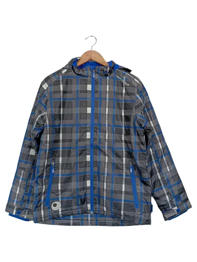 NORTHVILLE Kinder Outdoorjacke kariert Gr. 170 Mehrfarbig Winddicht