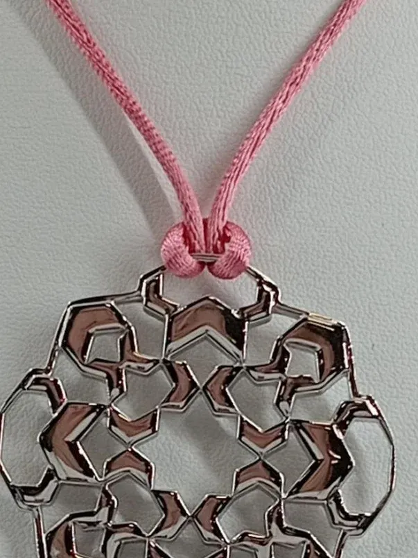 Energetix Halskette Anhänger Mandala Silber Geometrisch Modern Damen 4