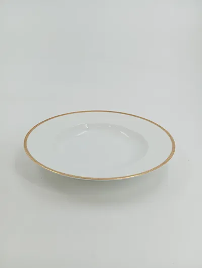 Bavaria Dessertschüssel Set 8tlg Ullersicht-Weiden Porzellan Weiß 25cm