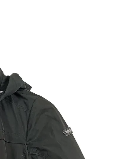 s'questo Damen Winterjacke Gr. 36 Schwarz Kapuze Casual Jacke