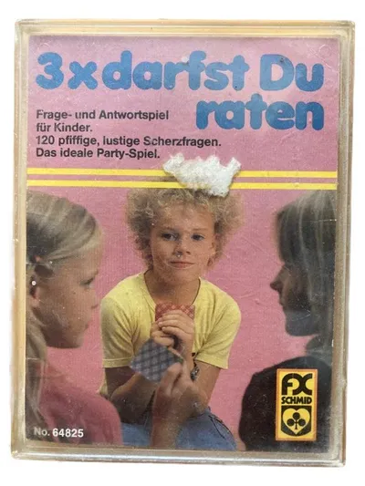 FX Schmid 3x darfst Du raten Quizspiel für Kinder Frage-Antwort-Spiel