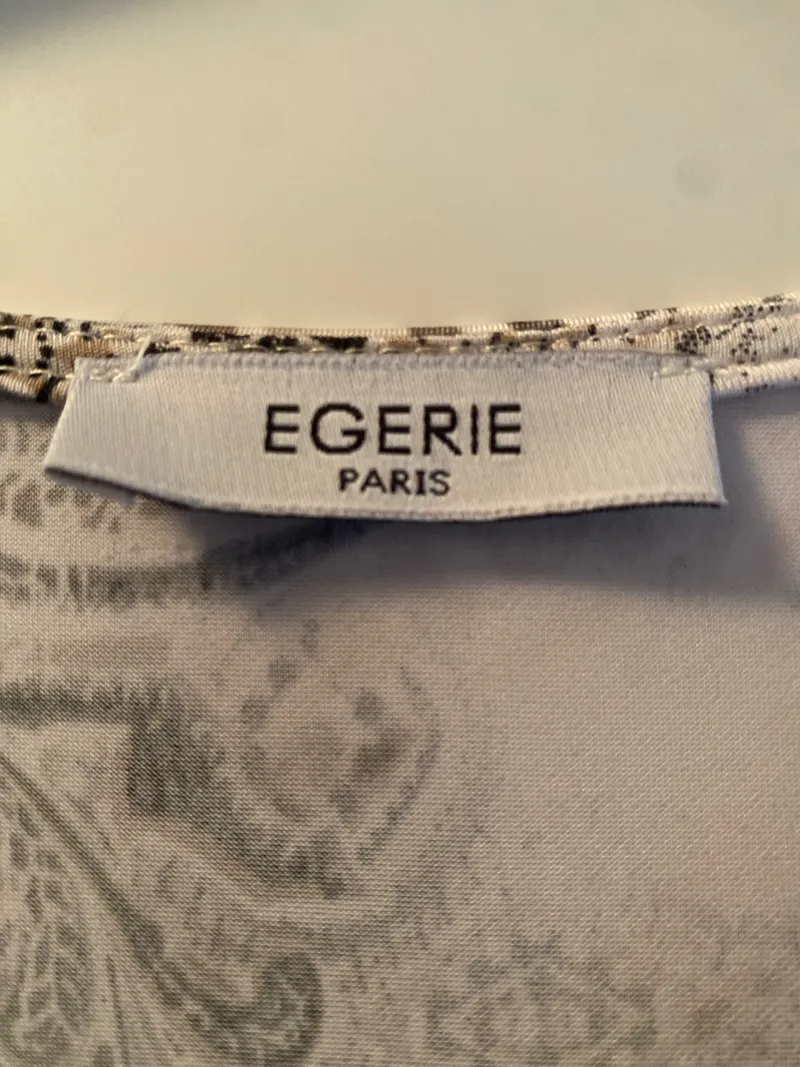 EGERIE Paris Damen Freizeitkleid Gr. 40 L Mehrfarbig Tierdruck Feminin 5