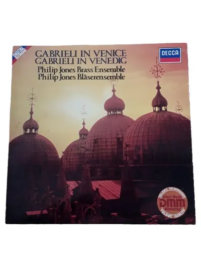 Gabrieli in Venice - Philip Jones Brass Ensemble LP Vinyl Decca DMM