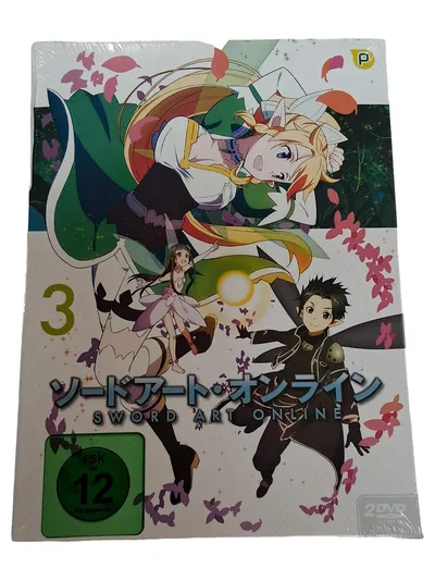 Sword Art Online Vol. 3 Episoden 15-20 Anime DVD 2 Discs FSK 12 Deutsch