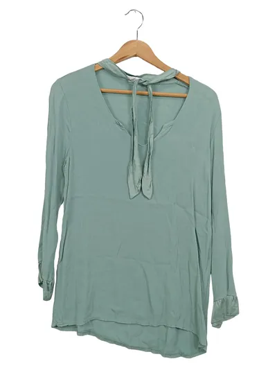 Ambition Hemdbluse Damen 38/M Grün Feminin Viskose Bluse