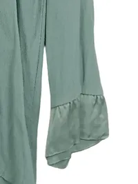 Ambition Hemdbluse Damen 38/M Grün Feminin Viskose Bluse 3