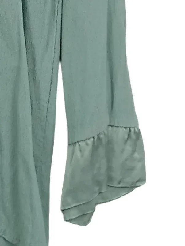 Ambition Hemdbluse Damen 38/M Grün Feminin Viskose Bluse 3