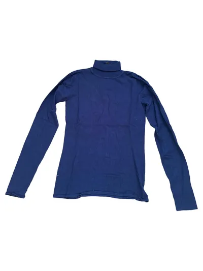 Cinque Herren Rollkragenpullover Rippstrick Blau Gr. 46/S