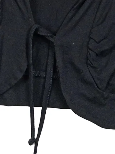 BPC Damen Bolero Wickeljacke Strickjacke Gr. 32/34 Schwarz Viskose Casual