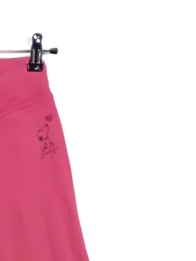 Peanuts Damen Jogginghose Pink Gr. 40/42 Snoopy Wide Leg Freizeithose
