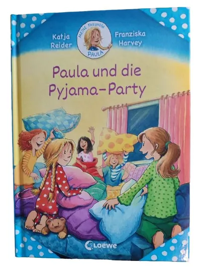Paula und die Pyjama-Party Kinderbuch Loewe Reider Harvey Meine Freundin