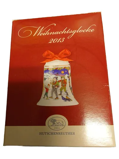 HUTSCHENREUTHER Weihnachtsglocke 2013 Keramik Mehrfarbig Weihnachtlich