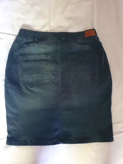 Miracle of Denim Jeansrock Damen L Blau Casual Midirock