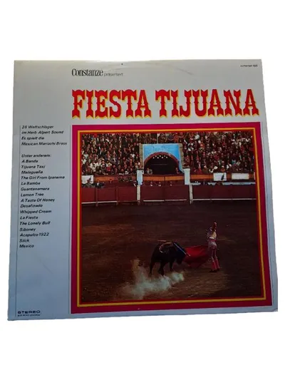 Fiesta Tijuana LP Vinyl Mexican Mariachi Brass Herb Alpert Sound Stereo