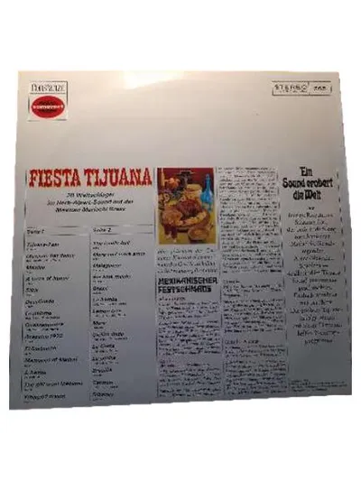 Fiesta Tijuana LP Vinyl Mexican Mariachi Brass Herb Alpert Sound Stereo