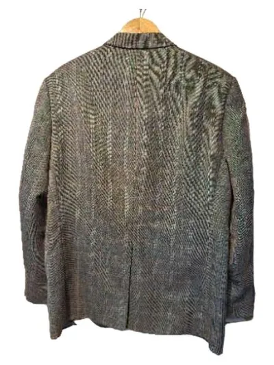 CANDA C&A Herren Sakko Gr. 52 Grau Kariert Business Blazer