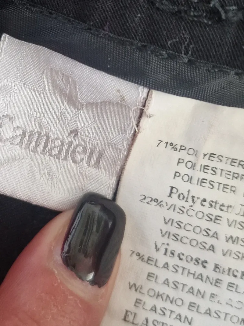 Camaïeu Damen Anzughose Gr. 40 Schwarz Elegant Business 4