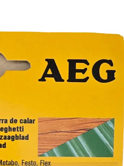 AEG Stichsägeblatt Set 5-teilig 75mm für Holz Metall Made in Germany