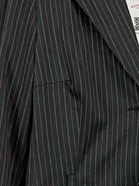 Ashley Brooke Damen Blazer Jacke Gr. 36/S Schwarz Gestreift Klassisch 3