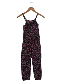BONPRIX COLLECTION Kinder Jumpsuit Schmetterlingsmuster Gr. 128 1