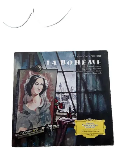 La Bohème Puccini Vinyl LP Deutsche Grammophon Lorengar Streich Fischer-Dieskau