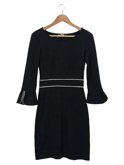Anna Field Damen Etuikleid Schwarz Gr. 34 Elegant Business Kleid