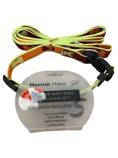 Hamish McBeth Hundeleine Set Mehrfarbig Super Soft Walking Leine
