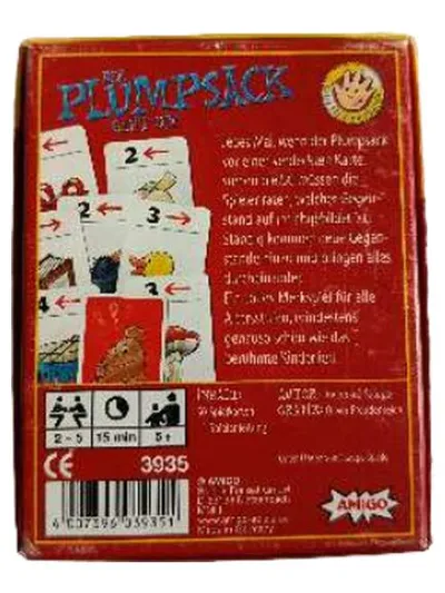 Amigo Kartenspiel Der Plumpsack geht um Reinhard Staupe Kinderspiel