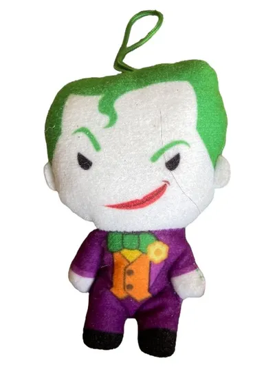 DC Comics Joker Plüschtier Kuscheltier Anhänger Mehrfarbig Farbenfroh 12cm
