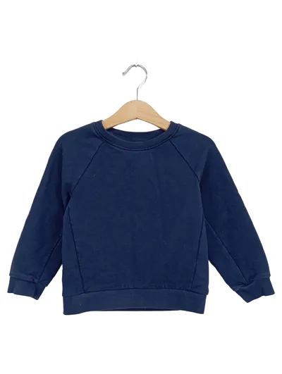 Engelbert Strauss Kinder Sweatshirt Gr. 98/104 Blau Basic Baumwolle