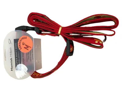 Hamish McBeth Hundeleine Rot Super Soft Leine für Hunde