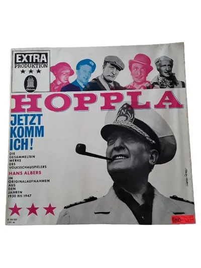 Odeon Hans Albers Hoppla Jetzt Komm Ich LP Vinyl 1930-1947 Schlager