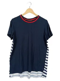 CATNOIR Damen T-Shirt Gr. S Blau Maritim Streifen Modal 1