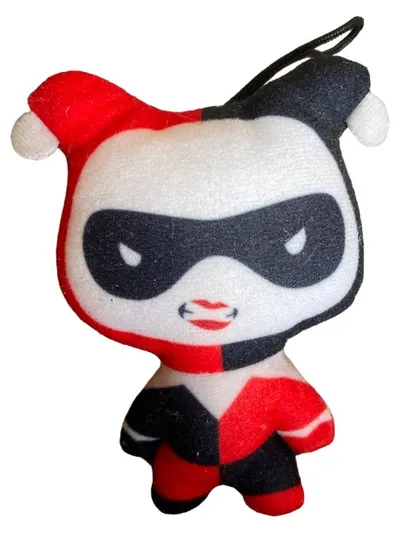 DC Comics Harley Quinn Kuscheltier Plüschtier Mehrfarbig Farbenfroh Anhänger