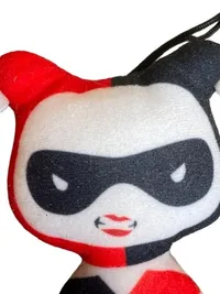 DC Comics Harley Quinn Kuscheltier Plüschtier Mehrfarbig Farbenfroh Anhänger 3