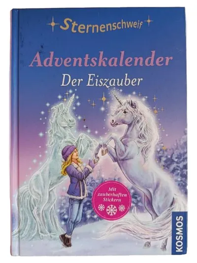 Kosmos Sternenschweif Adventskalender Der Eiszauber Einhorn Mädchen Sticker