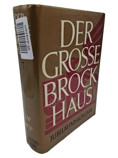 Brockhaus Enzyklopädie Band 7 LAP-MOP Jubiläumsausgabe Deutsch Hardcover