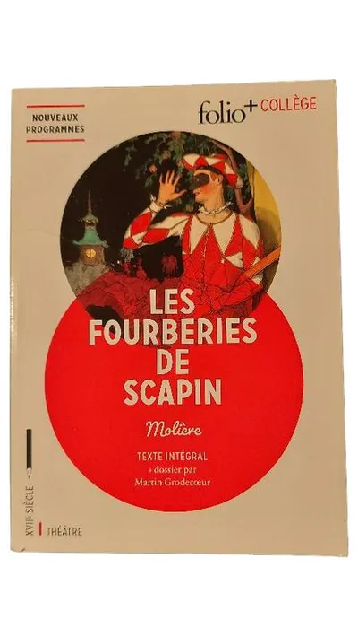 Les Fourberies de Scapin - Molière - Folio+ Collège Théâtre Französisch