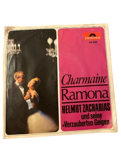 Helmut Zacharias Verzauberte Geigen Charmaine Ramona Polydor Single Vinyl