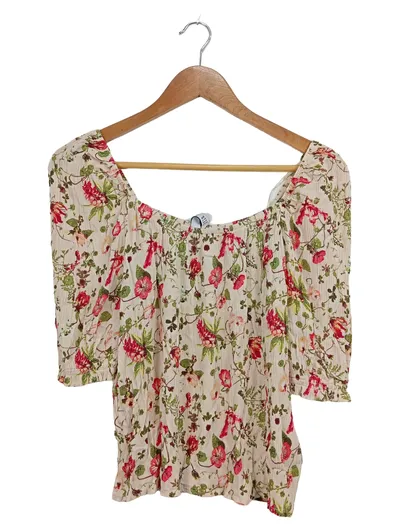 ever.me Damen Bluse 40;L Blumenmuster Mehrfarbig Feminin Sommer