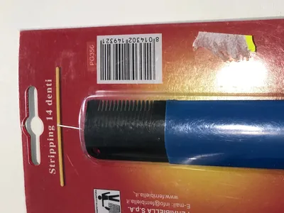 Ferribiella Trimmer Kamm 14 Zähne Hunde Katzen Fellpflege Blau