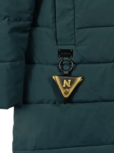 ENYI Damen Steppjacke Wintermantel Petrol Gr. 44/XXL Kapuze