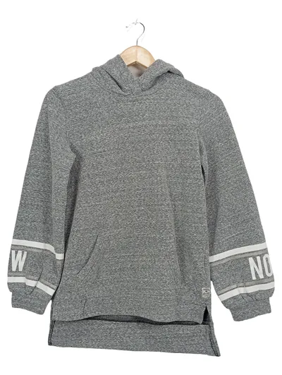 Garcia Jeans Kapuzenpullover Kinder Gr. 164 Grau Meliert Baumwolle Polyester