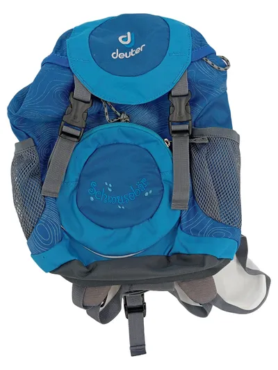 Deuter Kinderrucksack Outdoor Blau 10L Schmusebär Rucksack