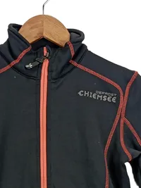 Chiemsee Damen Trainingsjacke Fleecejacke Schwarz Gr. 34/XS Sportlich 2