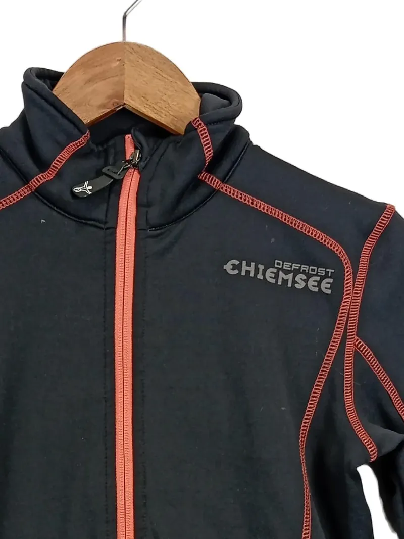 Chiemsee Damen Trainingsjacke Fleecejacke Schwarz Gr. 34/XS Sportlich 2