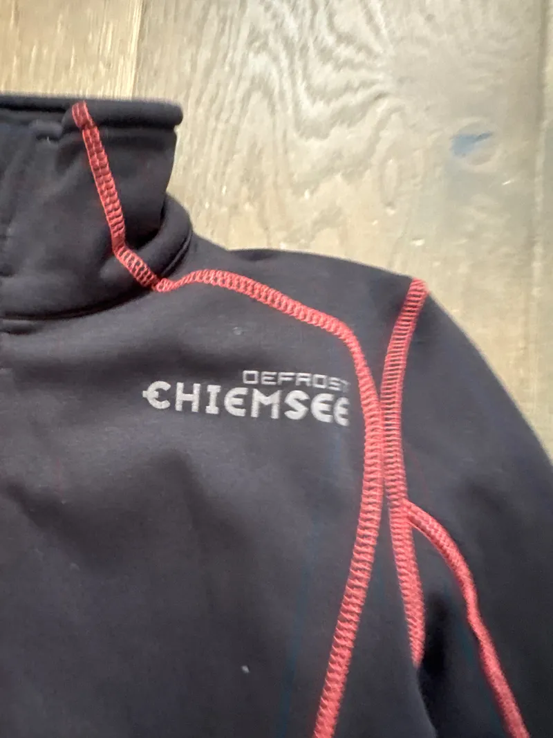 Chiemsee Damen Trainingsjacke Fleecejacke Schwarz Gr. 34/XS Sportlich 4