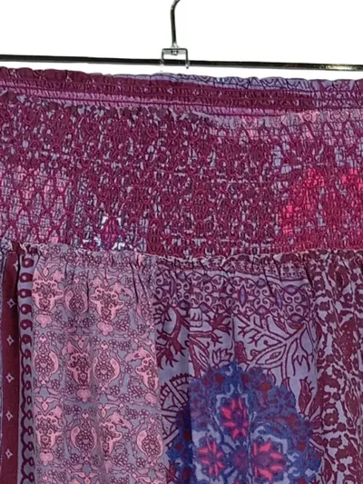 EDC Damen Wickelrock Gr. 36 S Lila Bohemian Ethno Muster